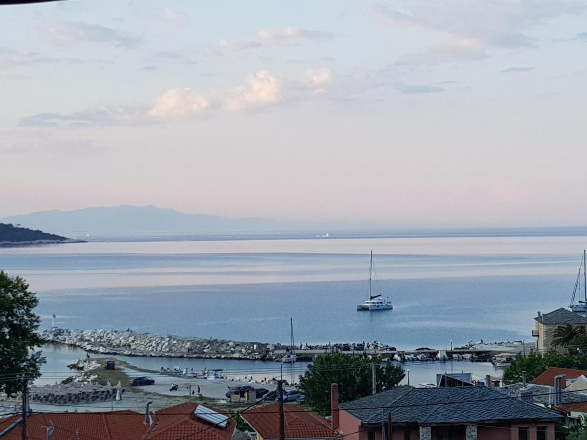 Deluxe Dina Apartment Skala Potamia  Bagian luar foto