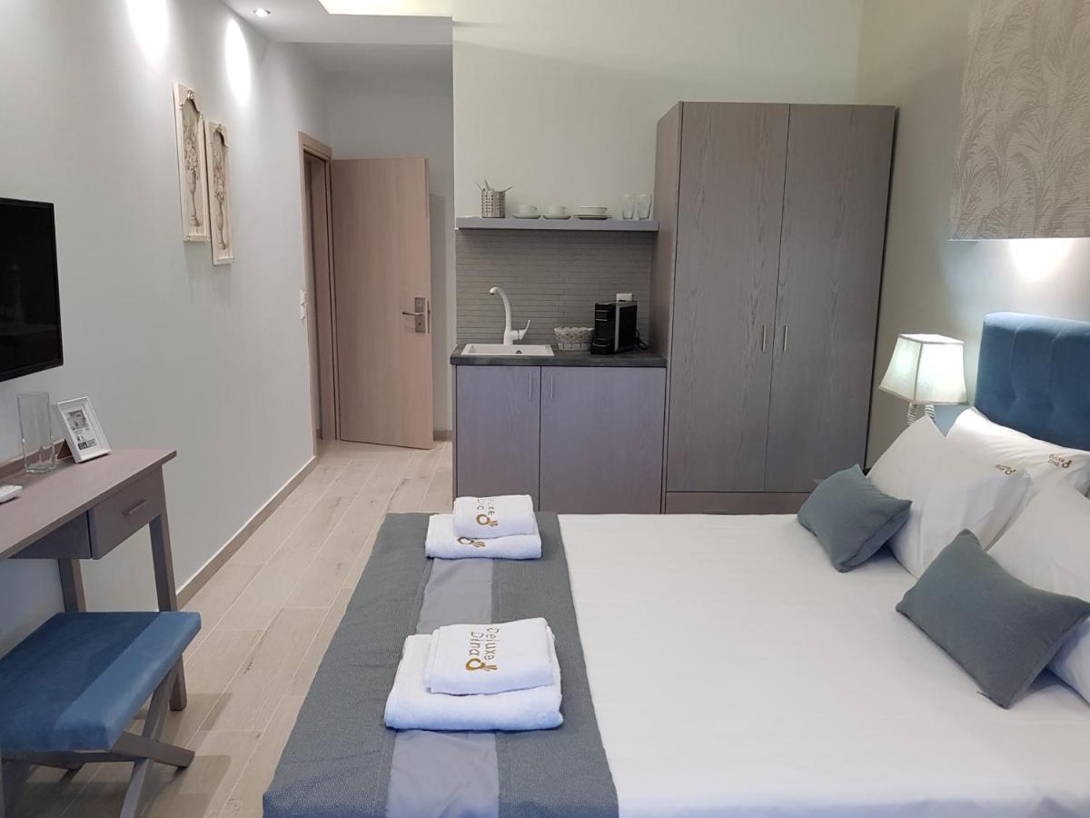 Deluxe Dina Apartment Skala Potamia  Bagian luar foto