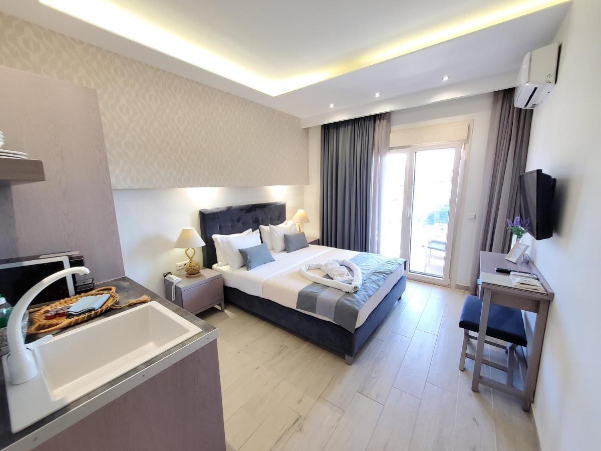 Deluxe Dina Apartment Skala Potamia  Bagian luar foto