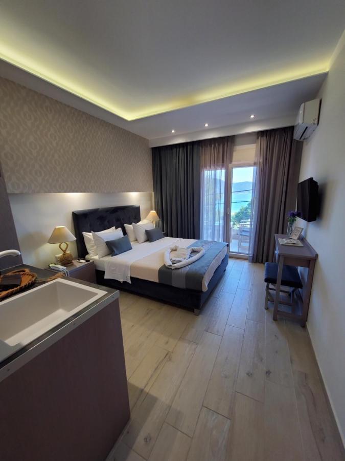 Deluxe Dina Apartment Skala Potamia  Bagian luar foto