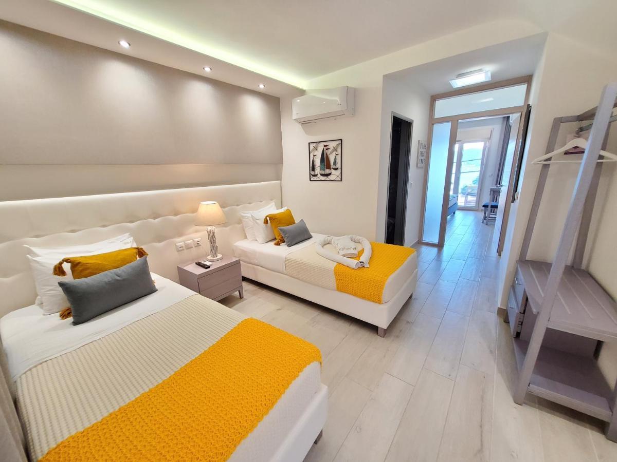 Deluxe Dina Apartment Skala Potamia  Bagian luar foto