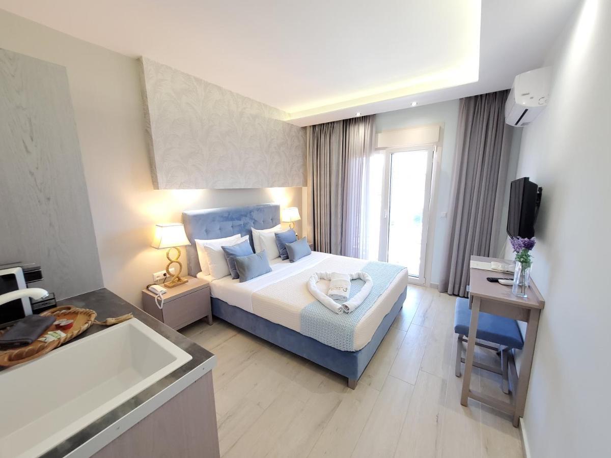 Deluxe Dina Apartment Skala Potamia  Bagian luar foto