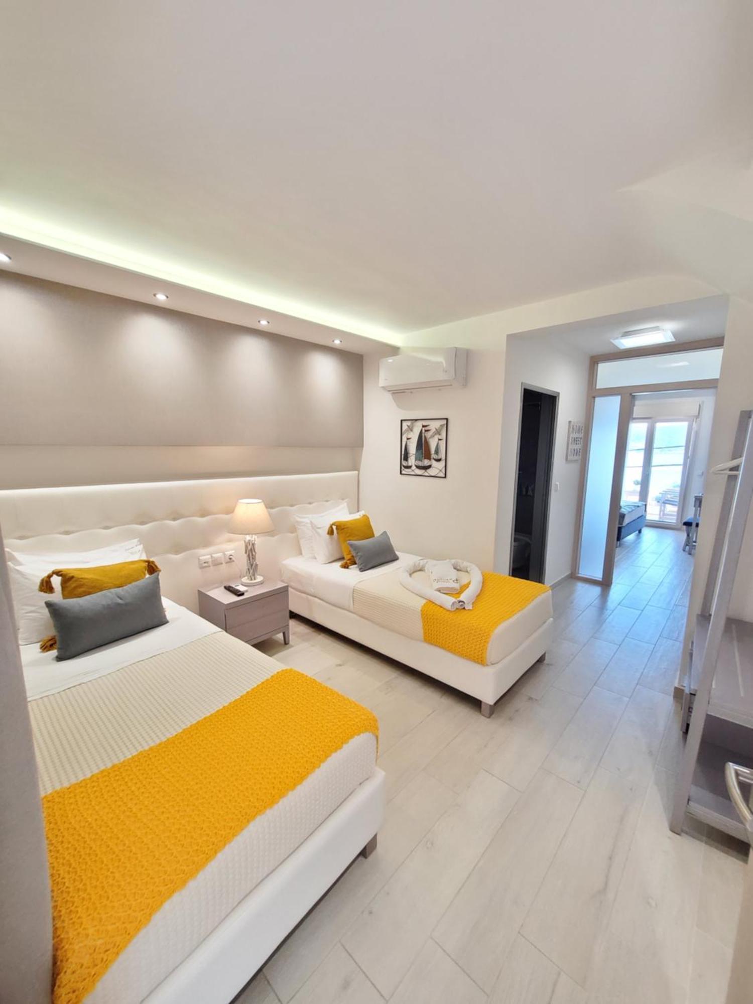 Deluxe Dina Apartment Skala Potamia  Bagian luar foto