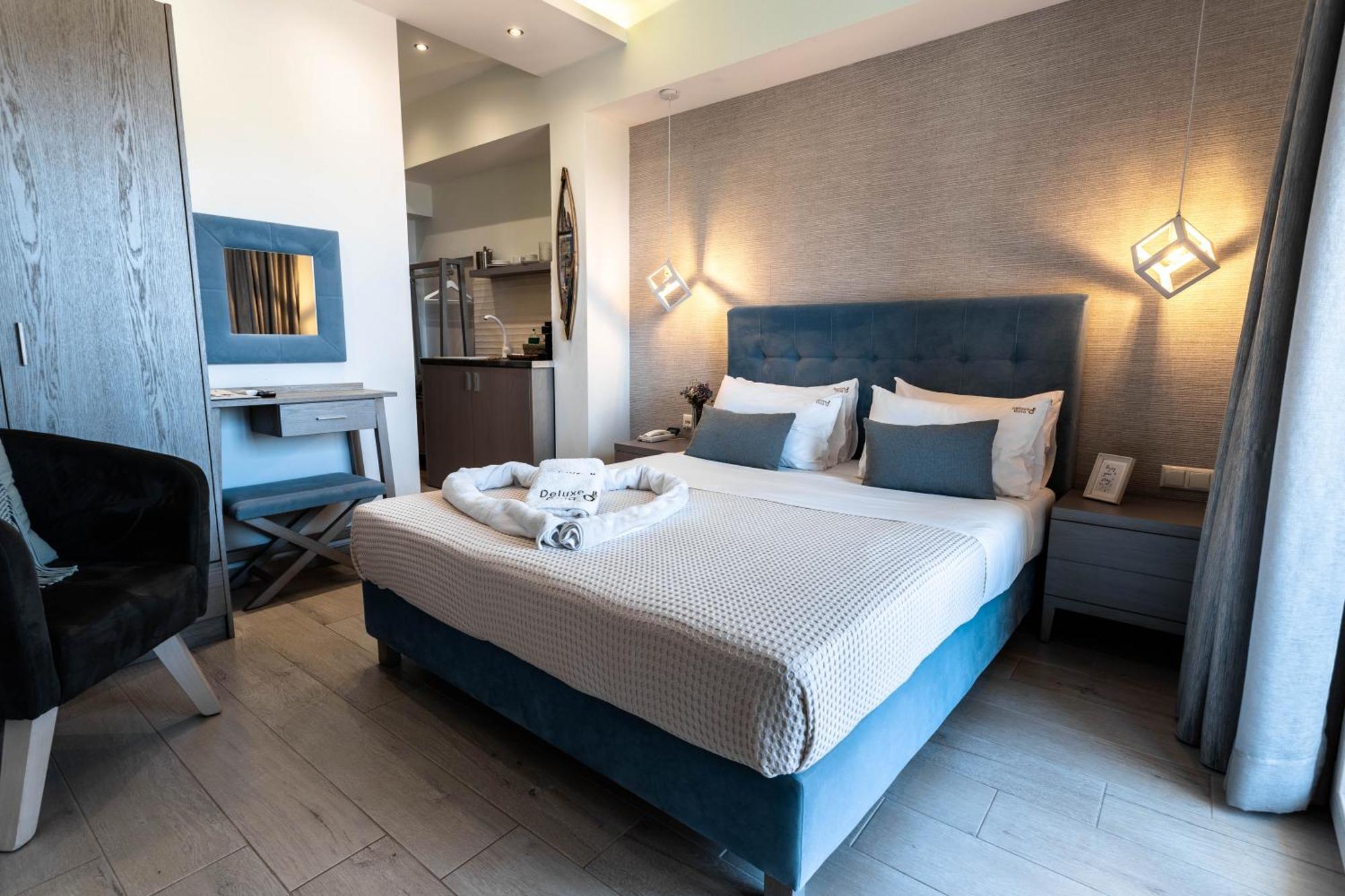 Deluxe Dina Apartment Skala Potamia  Bagian luar foto