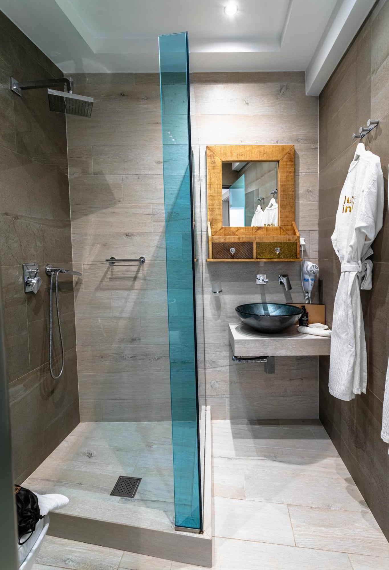 Deluxe Dina Apartment Skala Potamia  Bagian luar foto