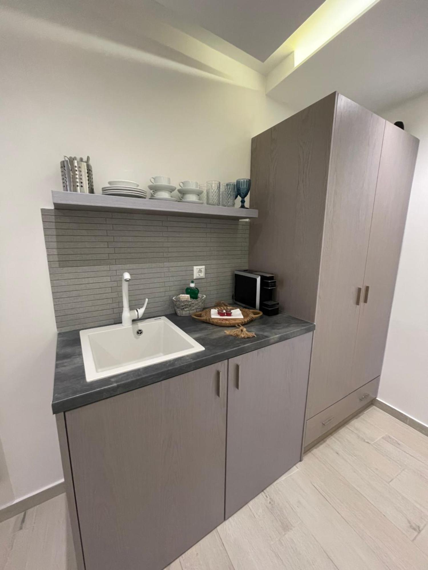 Deluxe Dina Apartment Skala Potamia  Bagian luar foto