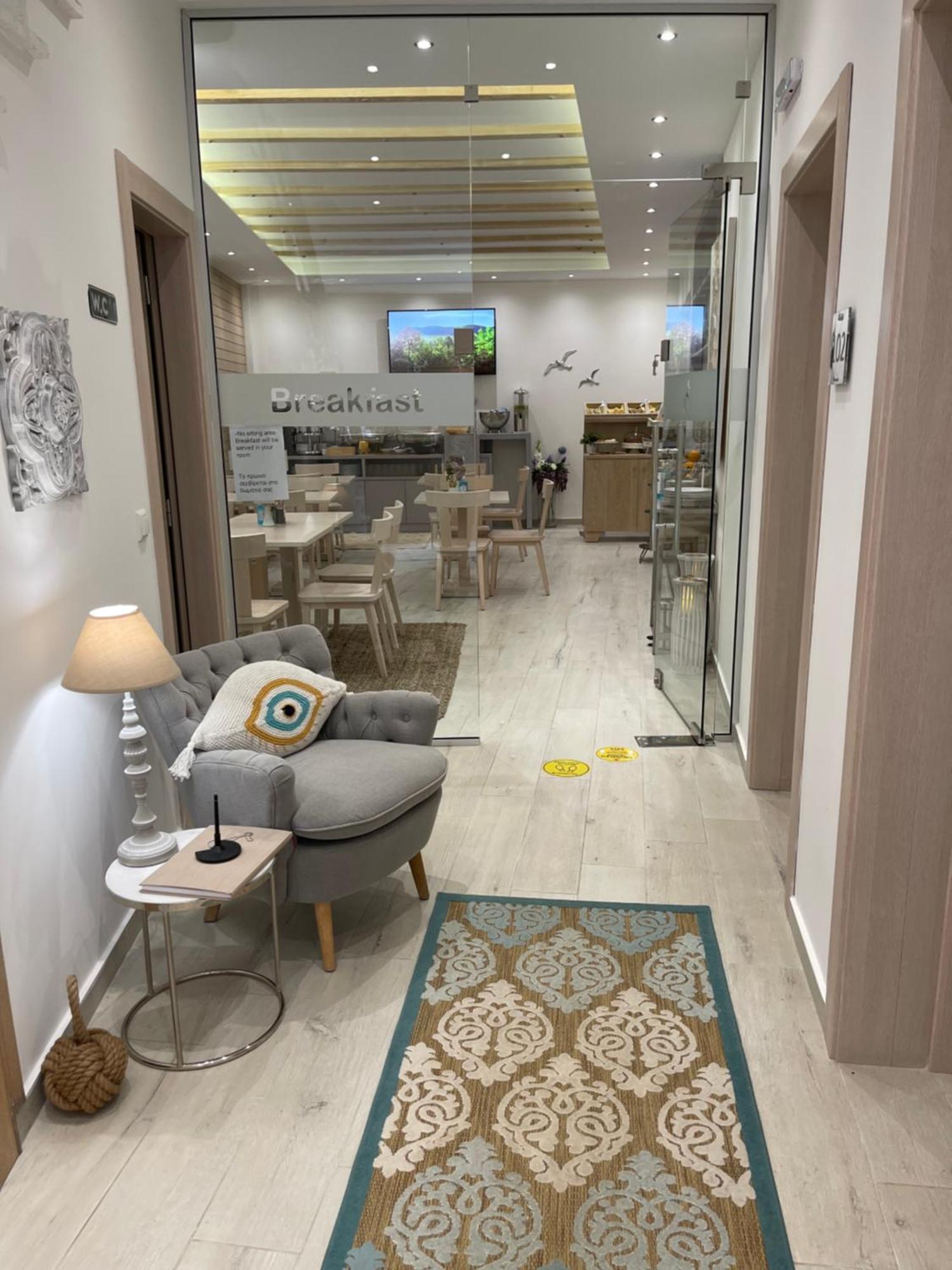 Deluxe Dina Apartment Skala Potamia  Bagian luar foto
