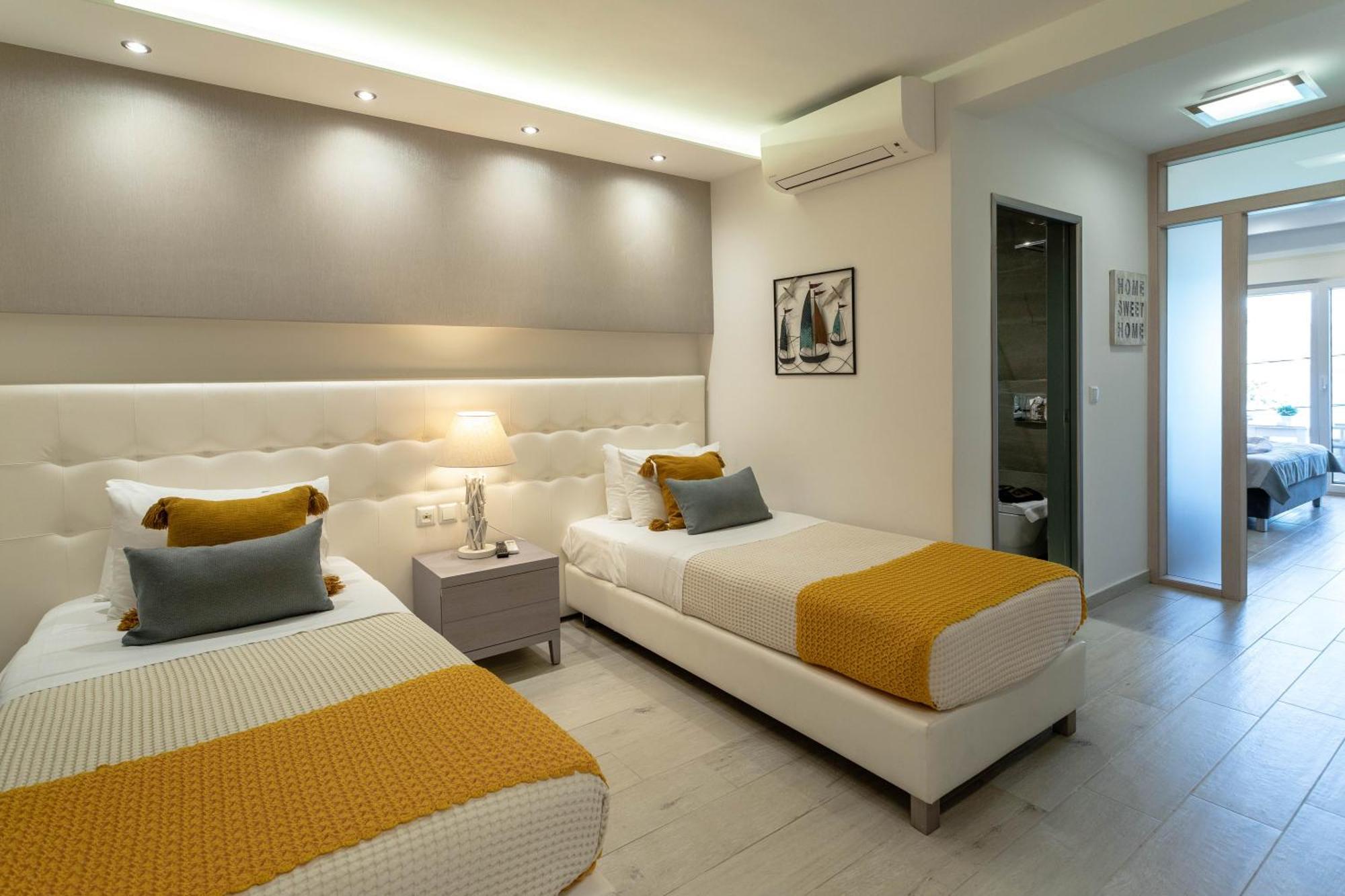 Deluxe Dina Apartment Skala Potamia  Bagian luar foto