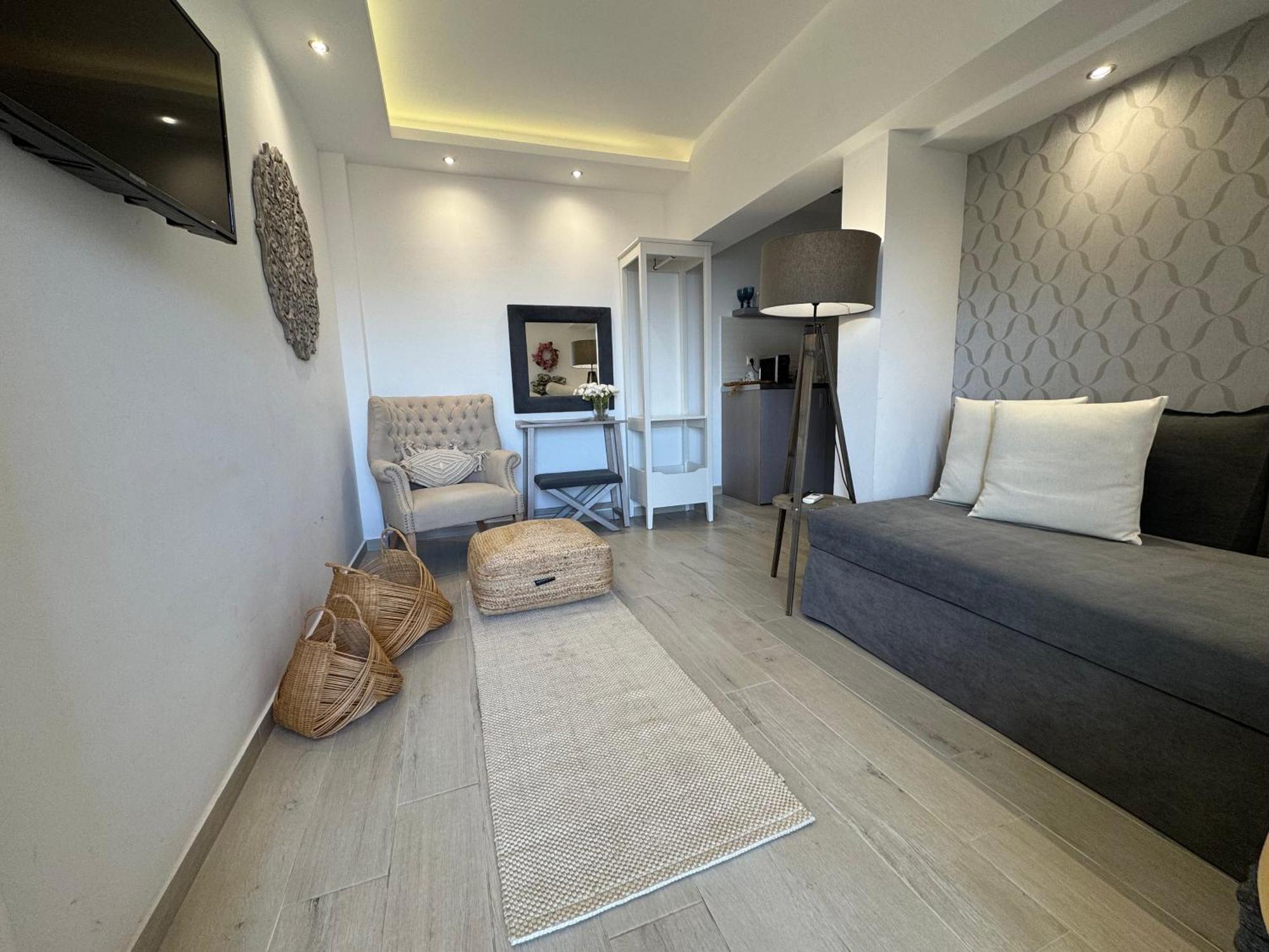 Deluxe Dina Apartment Skala Potamia  Bagian luar foto